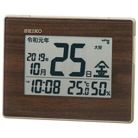 【SEIKO】セイコー カレンダー付 デジタル電波時計 SQ442B