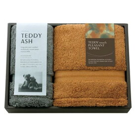 TEDDY ASH〈テディアッシュ〉 もふもふタッチ フェイス1P・ハンドタオル1P 80015