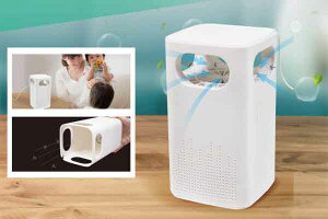 ハック 吸引式エコロジー スクエア蚊取りファン 4031a