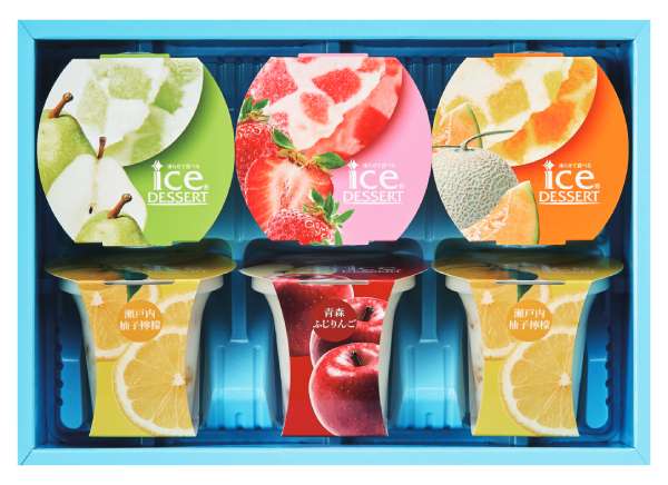 ひととえ 凍らせて食べるアイスデザート〜国産フルーツ入り〜 IDD-15