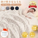 「楽天1位 50%OFFクーポン券あり」電気毛布 洗濯ネット 190*130cm 140＊80cm毛布 掛け敷き 洗える 1-10時間 タイマー…