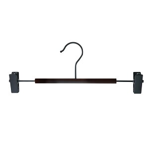 【★最強翌日配送】高級木製クリップハンガー 10本20本スカートハンガー 跡がつかないハンガー ボトムハンガー スラックスハンガー バリがない スラックスハンガー ノイズなし 調節可能