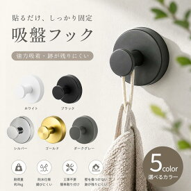 吸盤フック 強力 おしゃれ フック 壁 吸盤 タオルハンガー 穴あけない 防錆 防水 賃貸 キッチン お風呂 バスルーム 浴室 壁掛け はがせる ガラス 冷蔵庫 玄関ドア 小物掛け タオル掛け ステンレス　取り付け簡単　繰り返し使える