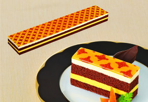 <冷凍> 26680 フリーカットケーキ オレンジ 405g 味の素冷凍食品