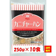 ＜冷凍＞ 【送料無料】 27958x10 カニチャーハン 250gx10食 エム・シーシー食品