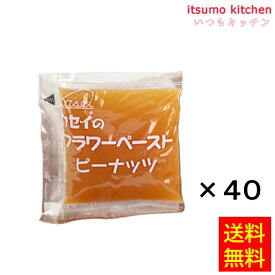 1000円ポッキリ スイーツ【送料無料】フラワーペースト（ピーナッツ）15gx40袋 カセイ食品
