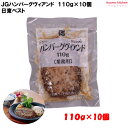 [ランキング入賞！] ＜冷凍＞ 【送料無料】 24072x10JGハンバーグ ヴィアンドN(110) 1.1kg(10個入) 日東ベスト