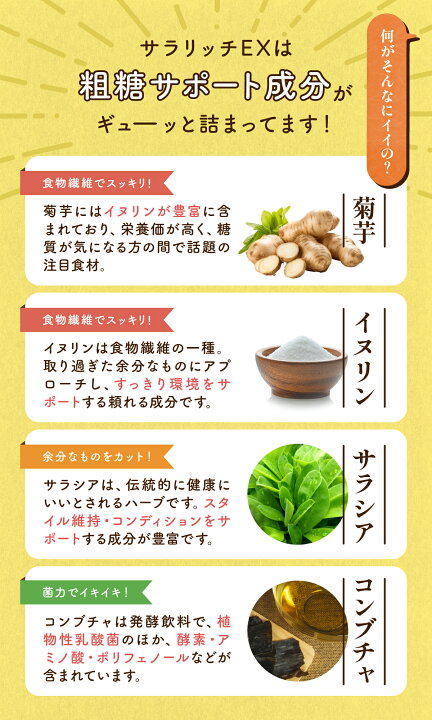 楽天市場】＼ 10%OFF☆期間限定 ／ 血糖値 サプリ 菊芋 イヌリン 食物 