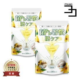 イヌリン 菊芋 食物繊維 乳酸菌 ラクトフェリン 紅麹 乳酸菌発酵物 ダイエット サプリ 糖 腸活 腸内フローラ 腸内環境 ビフィズス菌 善玉菌 腸内フローラ ガセリ菌 オリゴ糖 菌トレ習慣 糖ケア 2個セット 60日分 一日6粒目安