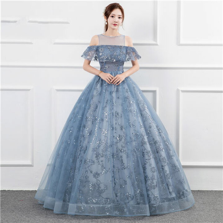 楽天市場】カラードレス ウェディングドレス 前撮り ロングドレス  