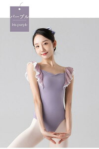 バレエ レオタード 大人 レディース 韓国風 美ライン シンプル 大人用 バレエ用品 練習着 演出用 かわいい お洒落 ダンス服 新体操 ウェア コスチューム お洒落 新体操 練習着 ワインレッド