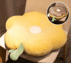かわいい座布団 抱き枕 ぬいぐるみ 癒しグッズ お昼寝枕 シートクッション ソファ シートクッション オールシーズン オフィスチェア 花 クッション シート 2WAY クッション 座り心地いい 低反発 姿勢改善 痛み緩和 洗える 3Dクッション かわいいチェアパッド ja039m3m3f5