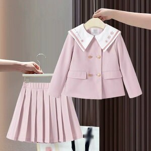 制服 女の子 セット スーツ 入学式 セーラー風 長袖 卒業式 小学生 中学生 高校生 JK ジュニア 春 中学 受験 大きいサイズ ゆったりサイズ オシャレ かわいい 卒服 入園祝い ギフト 卒園式 七
