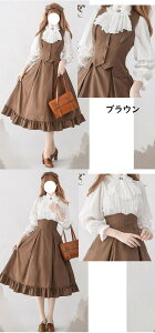 [^ XJ[g xXg CMX lolita nCEGXg Vcǉ fB[X O GKg NVbN tAXJ[g  l bh u[ uE O[ S M L XL 2XL cm068t