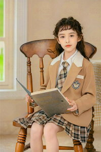 卒業式 スーツ 女の子 小学生 入学式 スーツ キッズスーツ 女児スーツ(ジャケット スカート シャツ ネクタイ)レッド イエロー ジャケット フォーマルスーツ かわいい 七五三 入学式 ガー