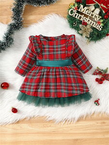 �N���X�}�X �q���h���X ���̎q �����s�[�X �L�b�Y�h���X �`�F�b�N�� ���啗 ���\�� ������ �p�[�e�B�[ �t�H�[�}�� ���킢�� �H�~ ���� 80cm 90cm 100cm 110cm 120cm 130cm �c�t�� ���Ă΂� �q����