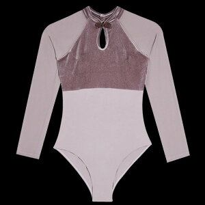 バレエ レオタード 大人 おしゃれ 長袖 大人 バレエ用品 コスチューム ユニフォーム バレリーナ 衣装 ダンス ballet用品 レッスン着 練習衣装 ジュニア 韓国 大人用 ネイビー パープル グレー S