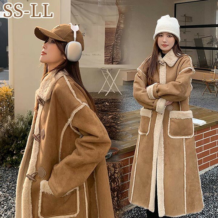 楽天市場】ロングコート レディース 冬 Aライン 軽い 暖かい ファー  