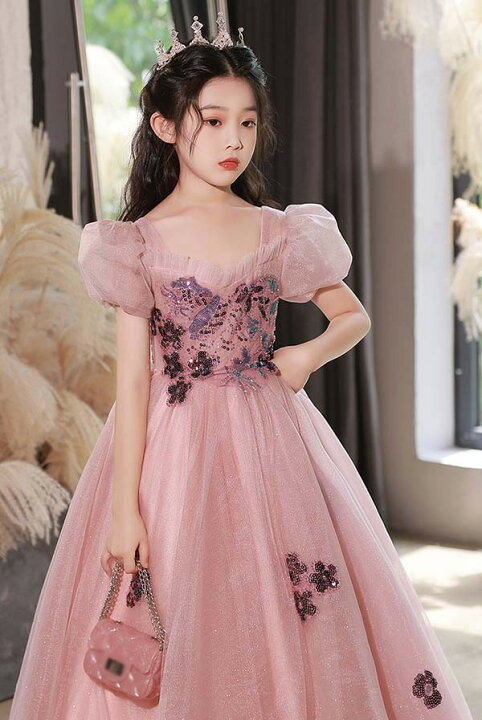 楽天市場】子供ドレス ワンピース ロングドレス 子供ドレス ピアノ発表  