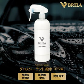 BRILA グロスシーラント 撥水 500ml コーティング 2〜3ヶ月耐久 洗車用品 簡単施工 ボディコーティング 業務用 カーケア 効果持続 ボディ 洗車 日本製 プロ PSJ984