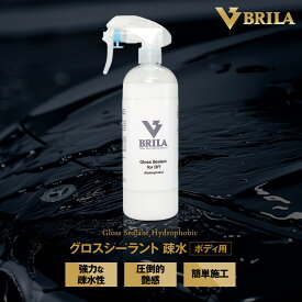BRILA グロスシーラント 疎水 500ml コーティング 6ヶ月耐久 洗車用品 簡単施工 ボディコーティング 業務用 カーケア 効果持続 ボディ 洗車 日本製 プロ PSJ985