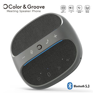 cpXs[J[tH Color & Groove Bluetooth 5.3 ~[eBO Xs[J[ mCY_NV@\ RpNg y Teams Skype Ή KMSP01BK c   RXp ^