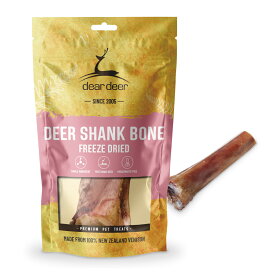 DEAR DEER 鹿のすね骨 Sサイズ 1本 袋入り 犬用 完全無添加おやつ ニュージーランド産 ペットフード ドッグフード おやつ 成犬用おやつ Deer Shank Bone 4897030740565 DD-SHANKBONES