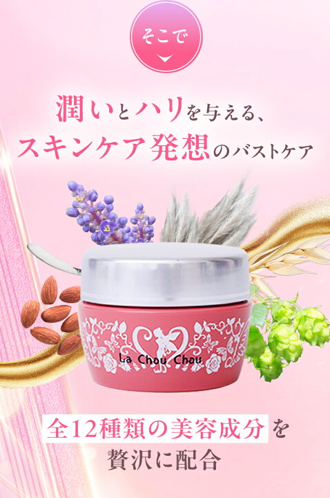 楽天市場】【公式】ラシュシュ バストケア バストケアクリーム 育乳 