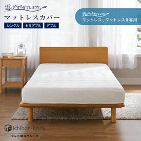 雲のやすらぎプレミアム マットレスカバー ボックスシーツ シングル セミダブル ダブル リバーシブル 洗える 年中快適 オールシーズン 防ダニ 抗菌 防臭 弾力 保湿力 吸湿力 羊毛 メッシュ素材 保管袋付き