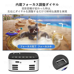 �v���W�F�N�^�[ ���^ �ƒ�p �蓮�␳ android iPhone 1080p �z�[���v���W�F�N�^�[ �{�� �V�䓊�e �ő�110�C���`���e �X�s�[�J�[�t�� �V