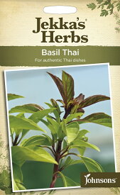 【種子】Johnsons Seeds Jekka's Herbs Basil Thai ジェッカズ・ハーブス バジル タイ ジョンソンズシード