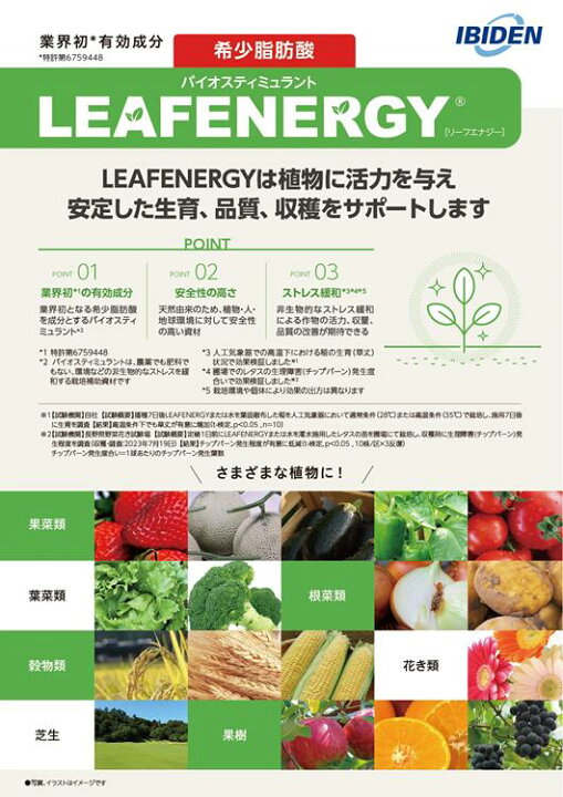楽天市場】【植物活性化材】IBIDEN LEAFENERGY リーフエナジー 500ml : Ivy