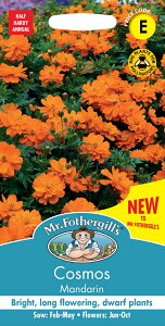 yqzMr.Fothergill's Seeds Cosmos Mandarin RXX }_ ~X^[EtHU[MYV[h
