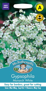 yqzMr.Fothergill's Seeds Gypsophila Monarch White Wv\tBiݑj i[NEzCg ~X^[EtHU[MYV[h