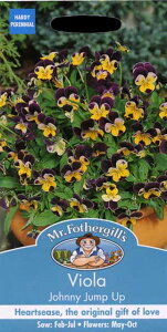 yqzMr.Fothergill's Seeds Viola tricolour Johnny Jump Up BIEWj[EWvAbvin[gV[Yj~X^[EtHU[MYV[h