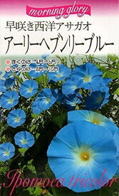 【種子】早咲き西洋アサガオ アーリーヘブンリーブルー 福花園種苗のタネ