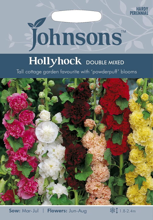 楽天市場 輸入種子 Johnsons Seeds Hollyhock Double Mixed ホリホック タチアオイ ダブル ミックス ジョンソンズシード Ivy