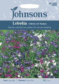 【種子】Johnsons Seeds Lobelia STRING OF PEARLS ロベリア ストリング・オブ・パールズ ジョンソンズシード