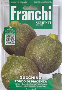 ��؎�q FRANCHI SEMENTI ZUCCHINO TONDO DI PIACENZA �ۃY�b�L�[�j �g���_ �f �s�A�Z���U �t�����`��