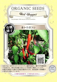 【有機種子】赤トウガラシ グリーンフィールドプロジェクトのタネ