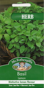 yqzMr.Fothergill's Seeds HERB Basil Lemon n[u oW  ~X^[EtHU[MYV[h
