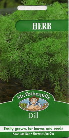 【種子】Mr.Fothergill's Seeds HERB Dill ハーブ ディル ミスター・フォザーギルズシード