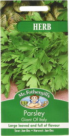 【種子】Mr.Fothergill's Seeds HERB Parsley Giant of Italy ハーブ パセリ ジャイアント・オブ・イタリー ミスター・フォザーギルズシード