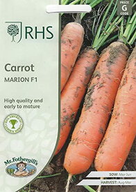 【種子】Mr.Fothergill's Seeds Royal Horticultural Society Carrot MARION F1 RHS キャロット マリオン F1 ミスター・フォザーギルズシード