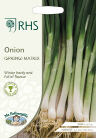 【種子】Mr.Fothergill's Seeds Royal Horticultural Society Onion (SPRING) MATRIX RHS オニオン (スプリング) マトリックス ミスター・フォザーギルズシード
