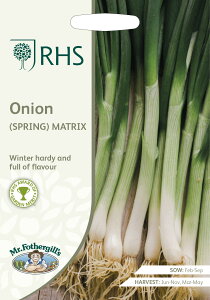 ��؎�q Mr.Fothergill's Seeds Royal Horticultural Society Onion (SPRING) MATRIX RHS �I�j�I�� (�X�v�����O) �}�g���b�N�X �~�X�^�[�E�t�H�U�[�M���Y�V�[�h