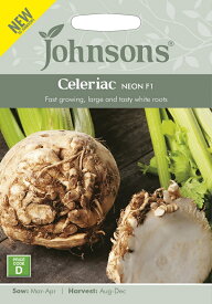 【種子】Johnsons Seeds Celeriac NEON F1 セレリアック ネオン・F1 ジョンソンズシード