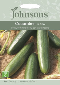 yqzJohnsons Seeds Cucumber LA DIVA L[Jo[iイjEEfBo W\YV[h