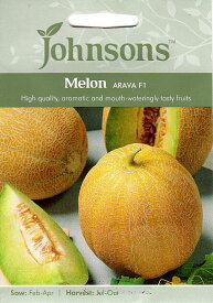 【種子】Johnsons Seeds Melon Arava F1 メロン アラヴァ・F1 ジョンソンズシード