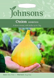 【種子】Johnsons Seeds Onion EXHIBITION オニオン エキシビション ジョンソンズシード